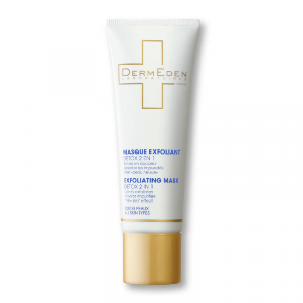 DermEden Mascarilla Exfoliante Detox 2 en 1 50ml - Dermaproductos Guatemala