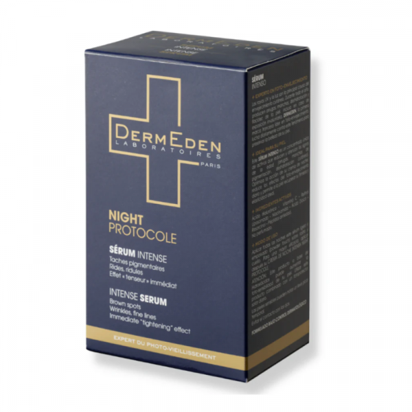 DermEden Night Serum Intense - Dermaproductos Guatemala