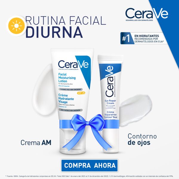 CeraVe Pack Rutina Facial de Hidratación Diurna