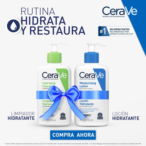 CeraVe Pack Rutina Hidratación y Restauración