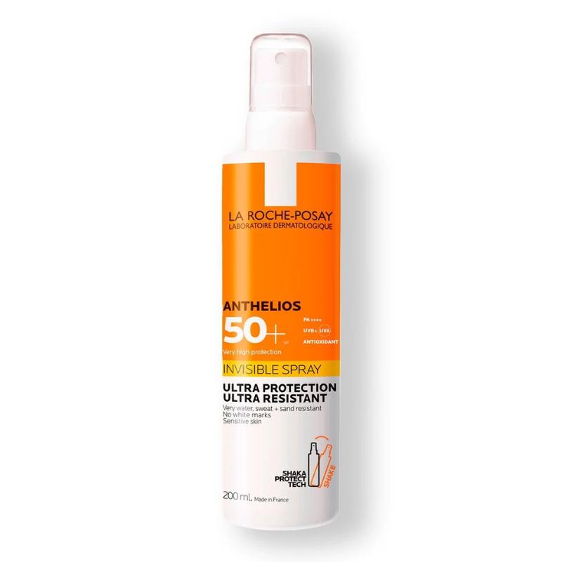 La Roche-Posay Anthelios Spray Invisible 200ml - Dermaproductos Guatemala