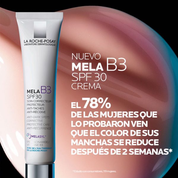 La Roche-Posay Mela B3 Crema FPS30 - Dermaproductos Guatemala