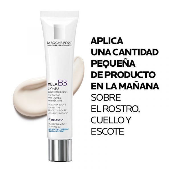 La Roche-Posay Mela B3 Crema FPS30 - Dermaproductos Guatemala