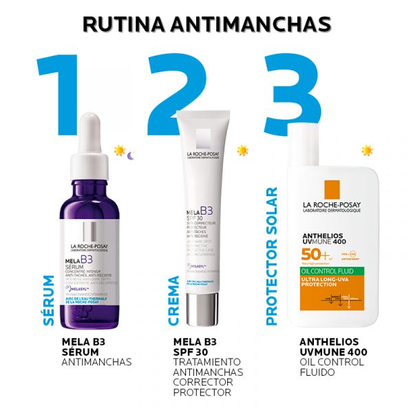 La Roche-Posay Mela B3 Crema FPS30 - Dermaproductos Guatemala