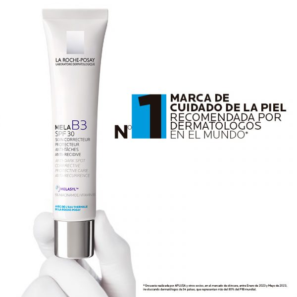 La Roche-Posay Mela B3 Crema FPS30 - Dermaproductos Guatemala