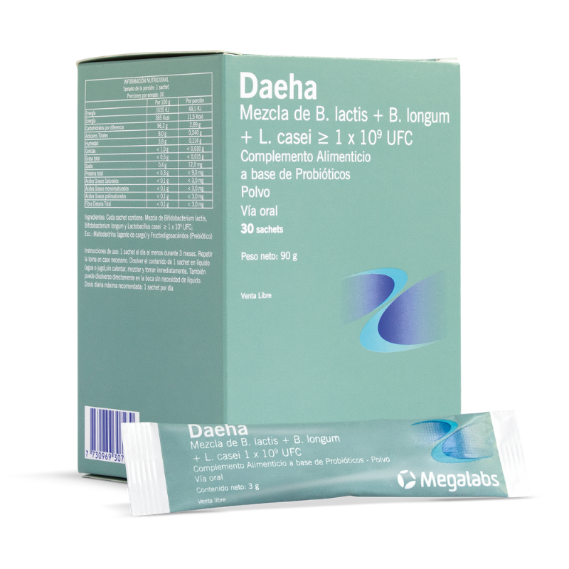 Megalabs Daeha 30 Sachets - Dermaproductos Guatemala