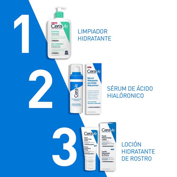 CeraVe Sérum Hidratante con Ácido Hialurónico 30ml - Dermaproductos Guatemala