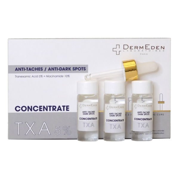 DermEden Anti-Dark Spots Concentrate TXA 5% 3x10ml - Dermaproductos Guatemala