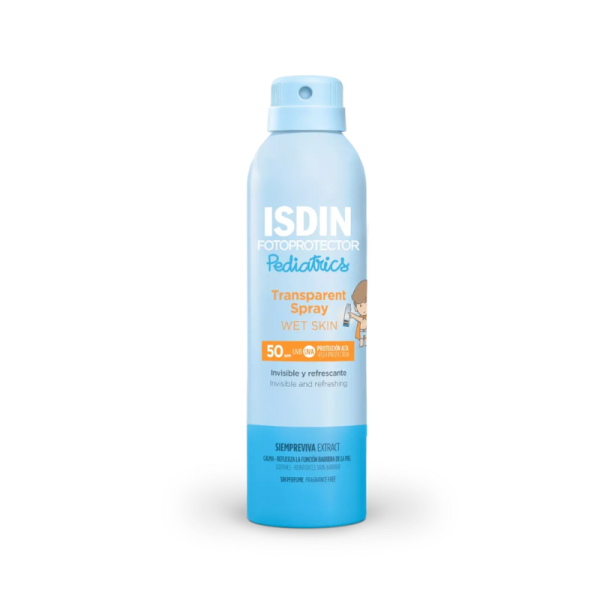 Isdin Pediatrics Transparent Spray Wet Skin 250ml