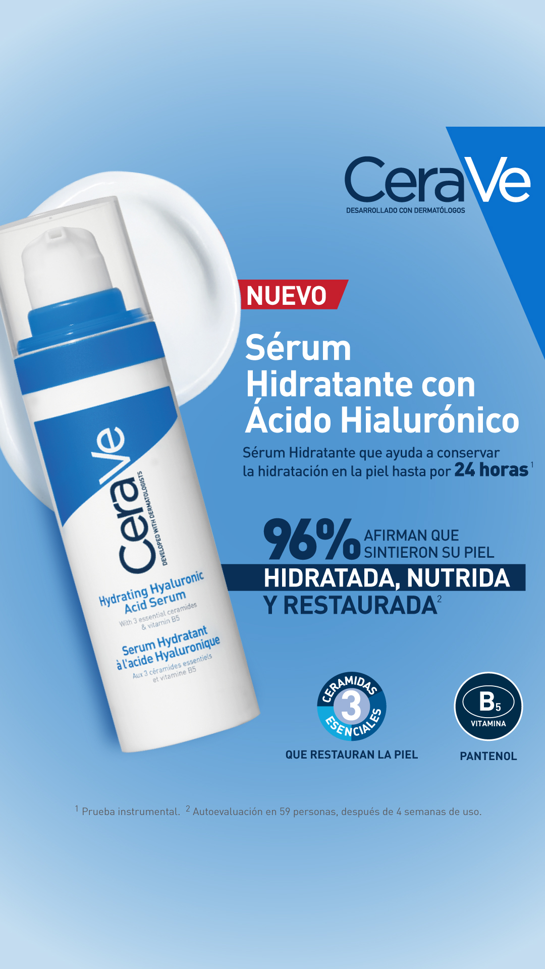 Banner Story CeraVe Serum Ácido Hialurónico - Dermaproductos Guatemala