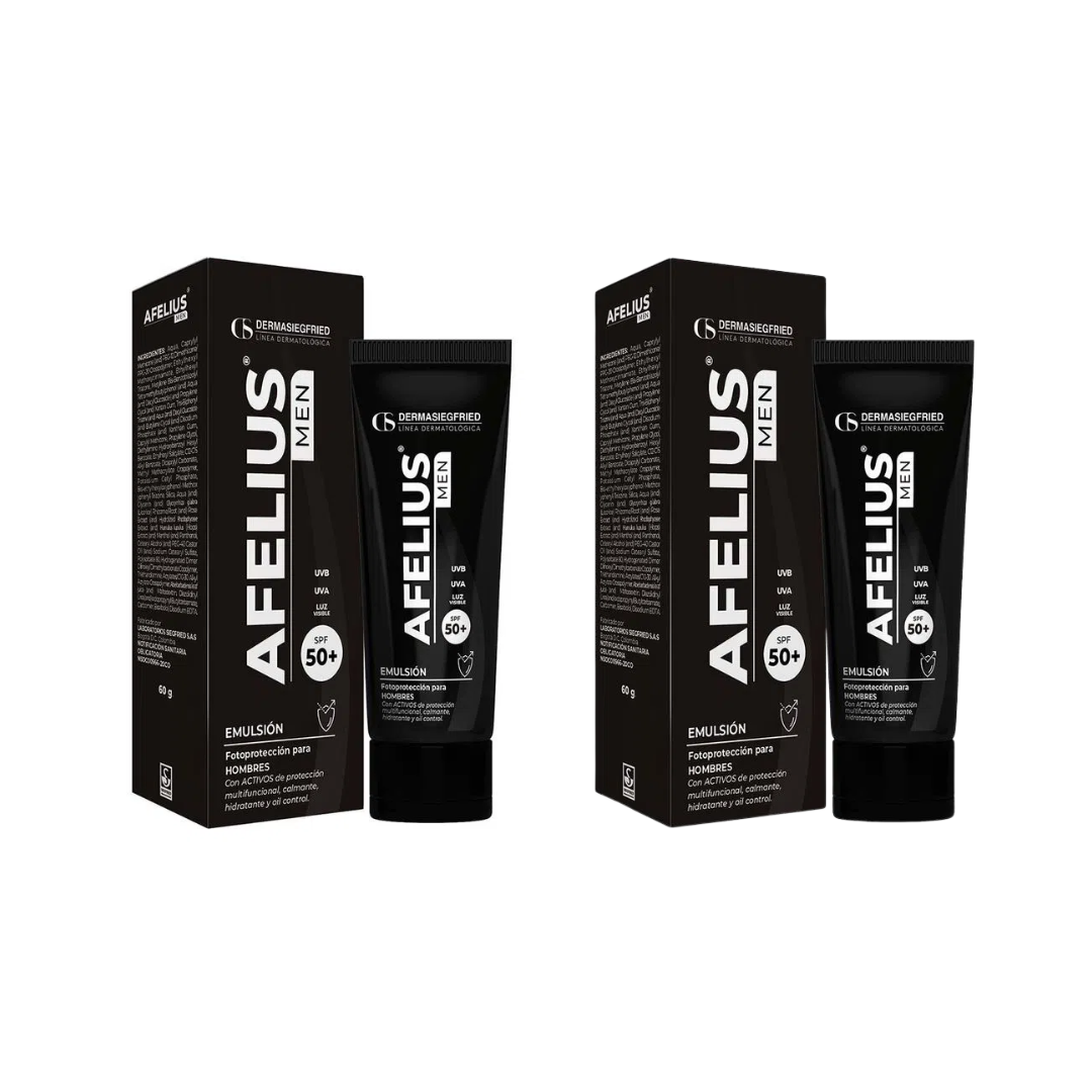 2x1 Afelius Men - Dermaproductos Guatemala