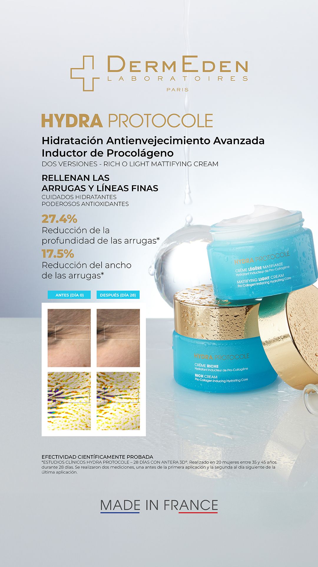 Banner Story DermEden Hydra Protocole - Dermaproductos Guatemala