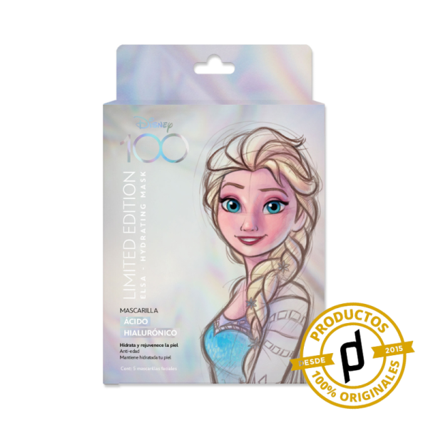 Disney Paquete con 5 Mascarillas Faciales Elsa