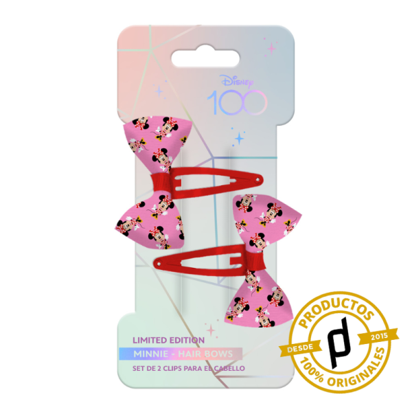 Disney Set de 2 accesorios para el cabello “Minnie”