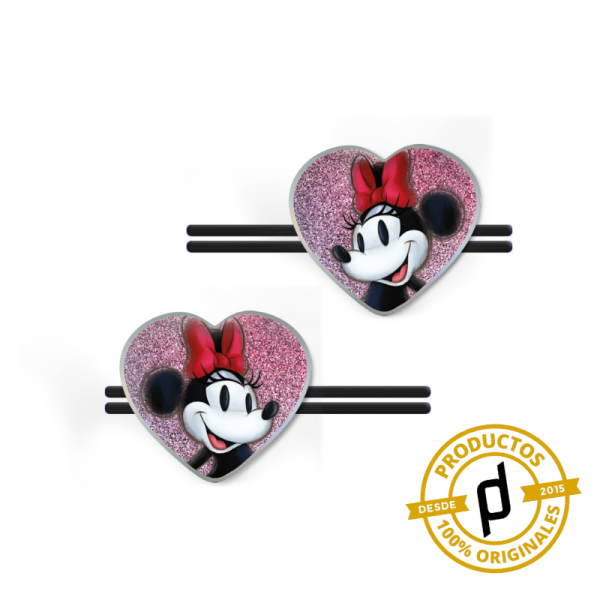 Disney Set de 2 ligas para el cabello “Minnie”