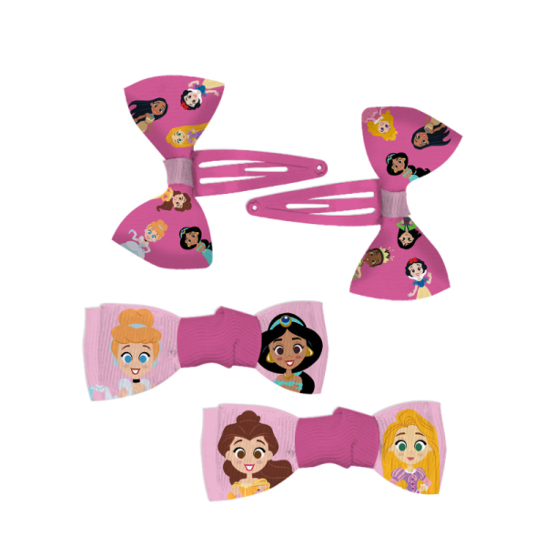 Disney Set de 4 accesorios para el cabello “Princesas”