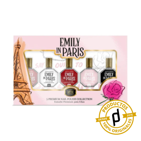 Emily In Paris Set de 5 Esmaltes de Uñas