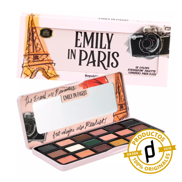 Emily In Paris Sombras 18 Colores Tonos Nude