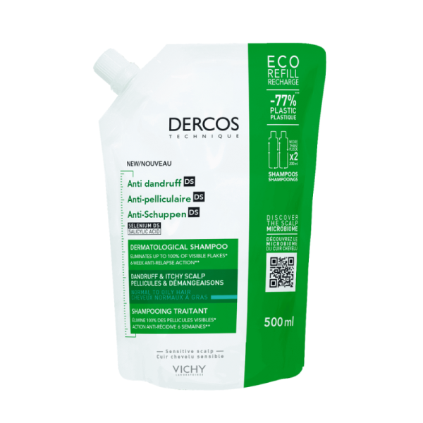 Vichy Dercos Anticaspa DS Refill 500ml