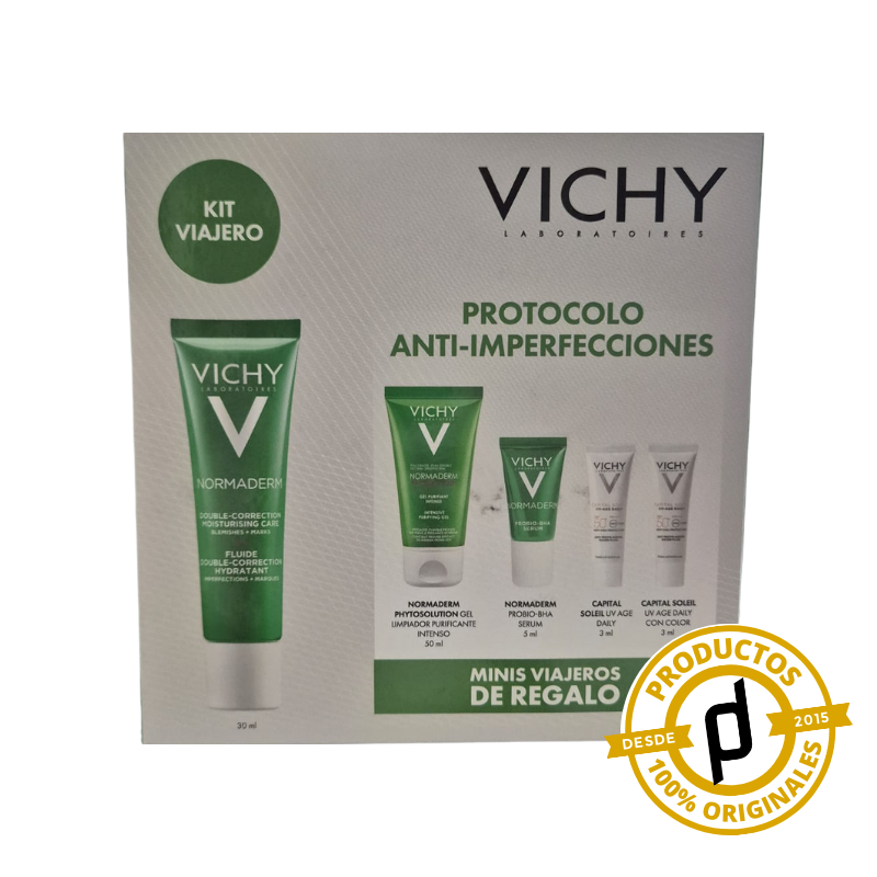 Vichy Kit Viajero Anti-Imperfecciones - Dermaproductos Guatemala