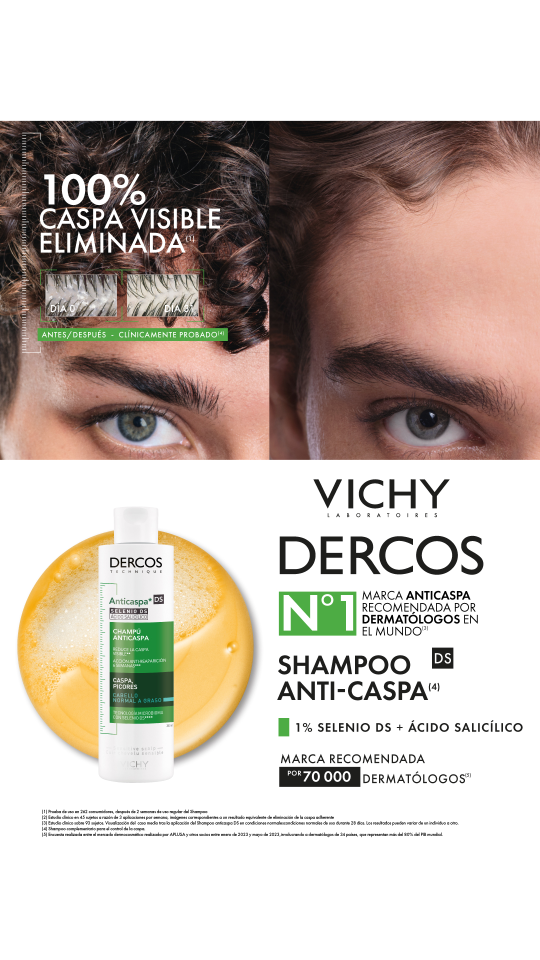 Banner Movil Vichy Dercos Anti Caspa - Dermaproductos Guatemala