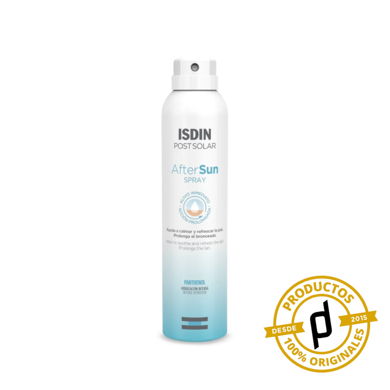 ISDIN After Sun Spray 200ml - Dermaproductos Guatemala