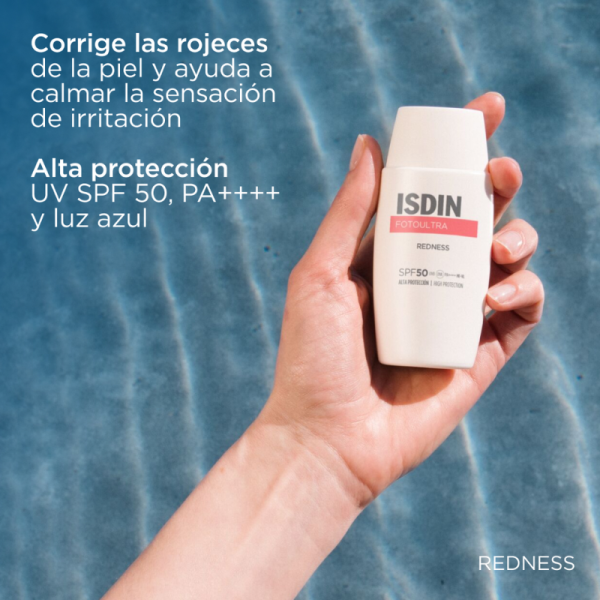 ISDIN Fotoultra Redness SPF 50 50ml - Dermaproductos Guatemala