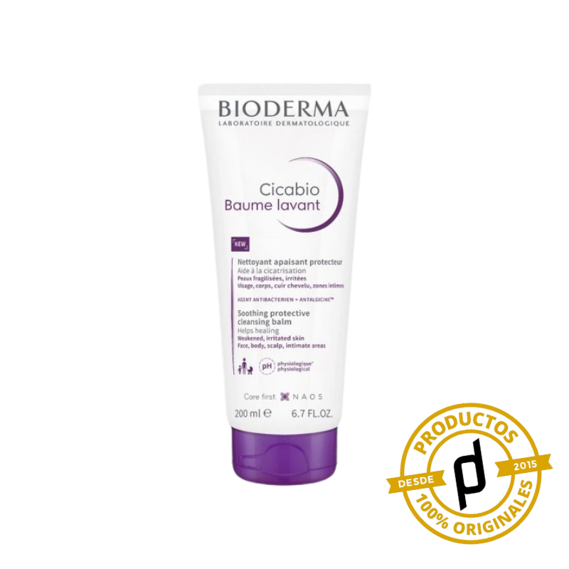 Bioderma Cicabio Baume Lavant 200ml - Dermaproductos Guatemala