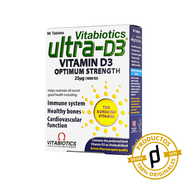 Vitabiotics Ultra-D3 Vitamina D3 96 Tabletas