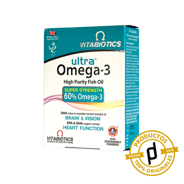 Vitabiotics Ultra Omega-3 60 Cápsulas