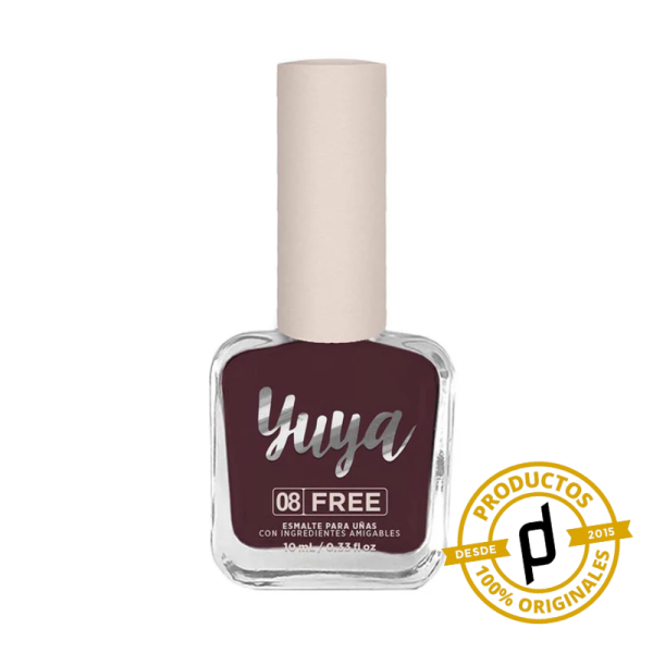 Yuya Esmalte 8 Free Efímero - Dermaproductos Guatemala