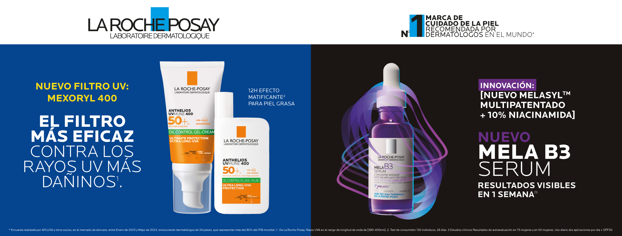 Banner La Roche Posay Anthelios Mela B3 Serum - Dermaproductos Guatemala