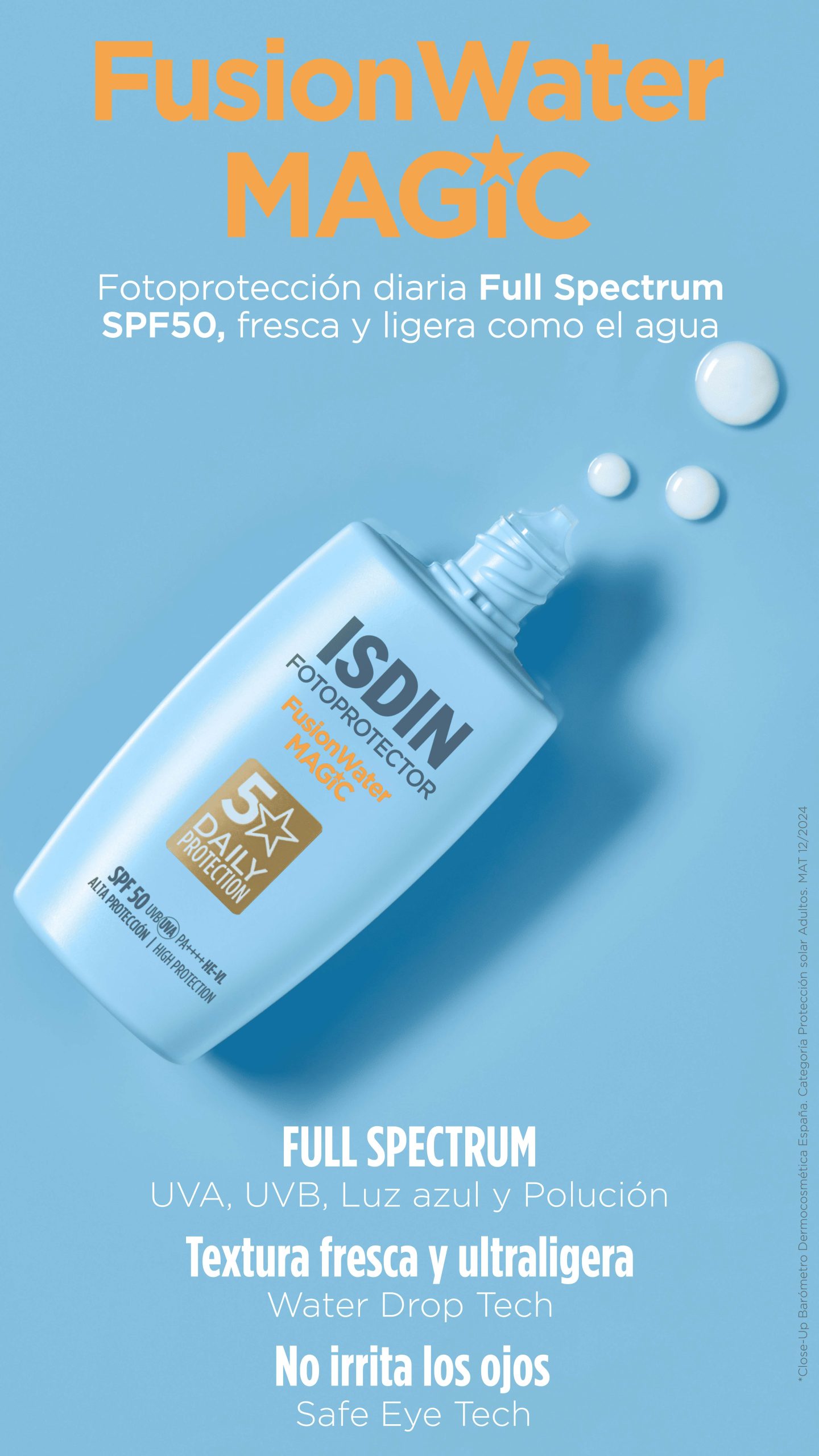 Banner Story ISDIN Fusion Water - Dermaproductos Guatemala-compressed
