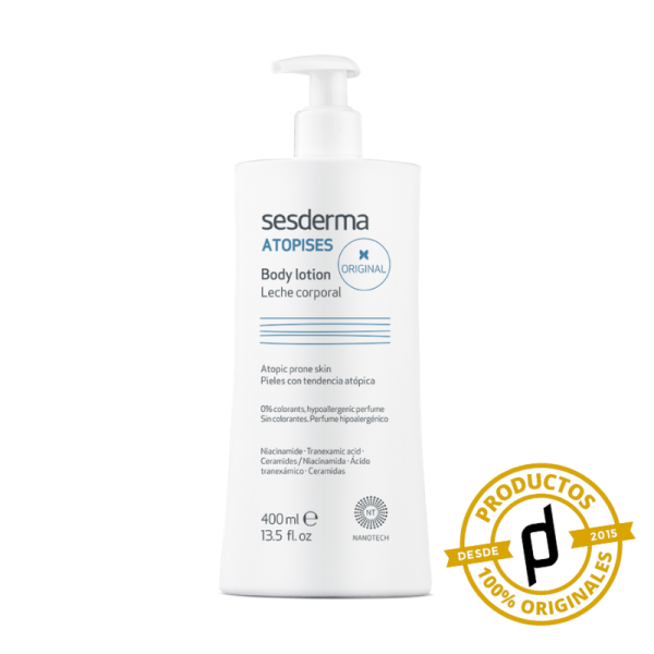 Sesderma ATOPISES Original Leche Hidratante Corporal 400ml - Dermaproductos Guatemala