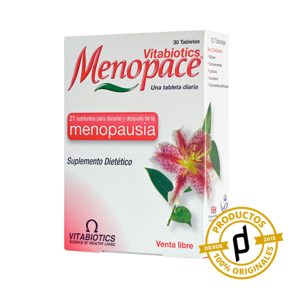 Vitabiotics Menopace con Soya x 30 Capsulas