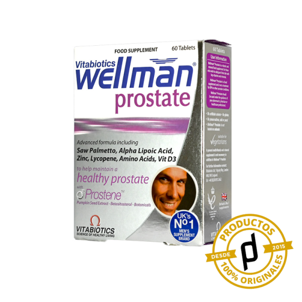 Vitabiotics Wellman Prostate x 60 Tabletas