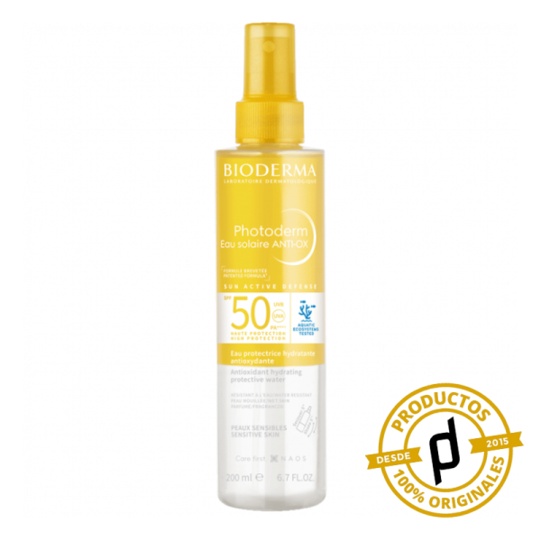 Bioderma Photoderm Eau Solaire ANTI-OX SPF50 200ml