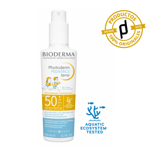 Bioderma Photoderm Pediatrics Spray SPF50 200ml - Imagen 3