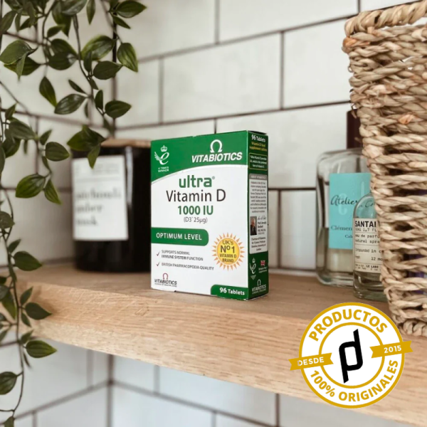 Vitabiotics Ultra Vitamin D 96 Tabletas - Dermaproductos Guatemala