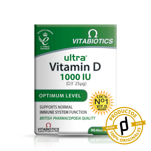 Vitabiotics Ultra Vitamin D 96 Tabletas