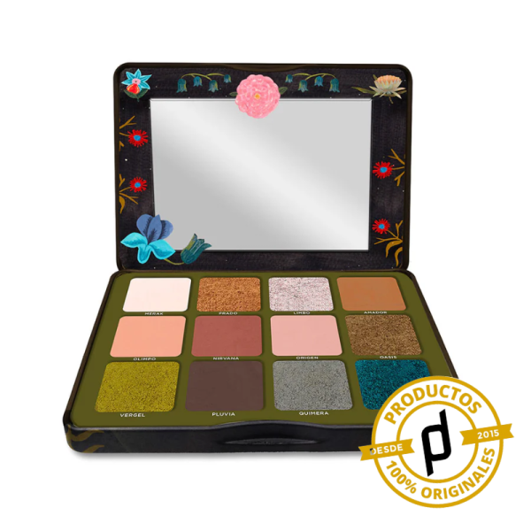 Yuya – Set de 12 tonos de sombras para ojos, Edén, 24g