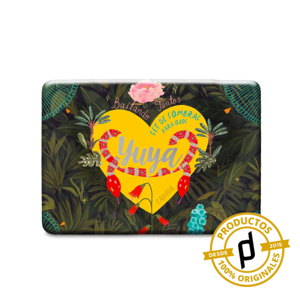 Yuya – Set de 12 tonos de sombras para ojos Fauna, 24g