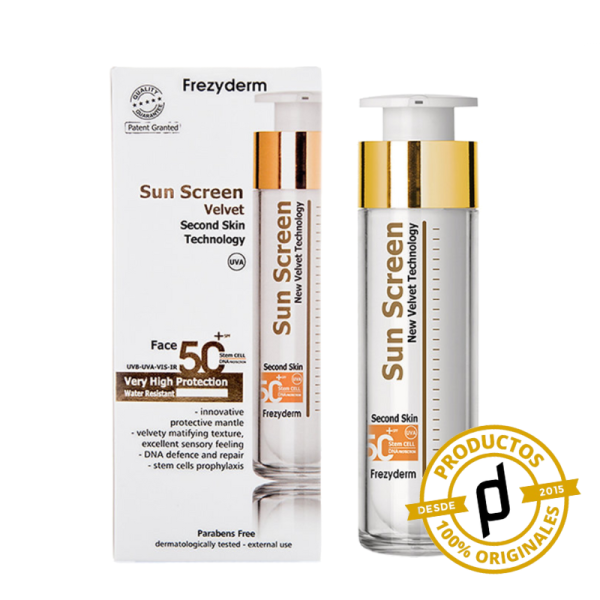 Frezyderm Sun Screen Velvet FPS50 50ml
