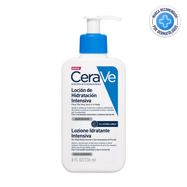 CeraVe Loción Hidratante Intensiva 236ml - Dermaproductos Guatemala