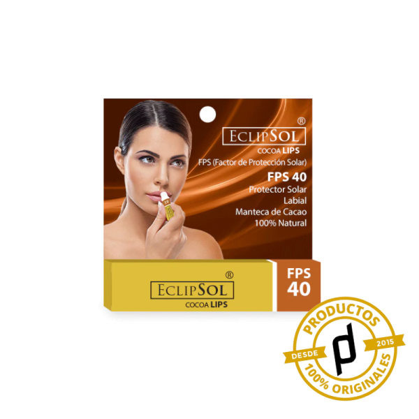Dermix Eclipsol Cocoa Lips FPS40 4.2g