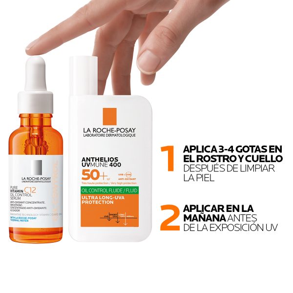 La Roche-Posay Pure Vitamin C12 Oil Control Serum 30ml - Imagen 12
