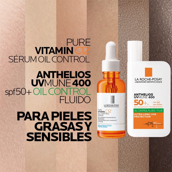 La Roche-Posay Pure Vitamin C12 Oil Control Serum 30ml - Imagen 13