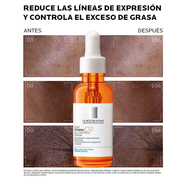 La Roche-Posay Pure Vitamin C12 Oil Control Serum 30ml - Imagen 8