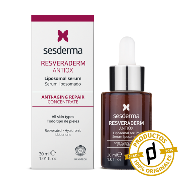 Sesderma Resveraderm ANTIOX Serum Liposomal 30ml - Dermaproductos Guatemala