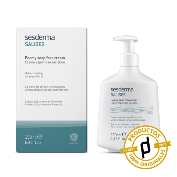 Sesderma Salises Crema Espumosa sin Jabón 250ml- Dermaproductos Guatemala